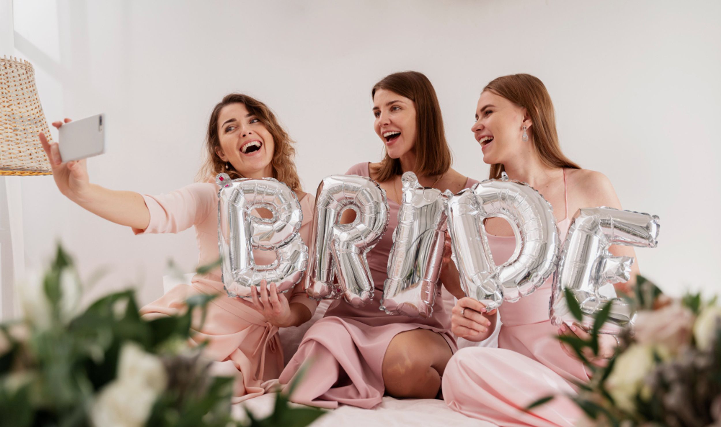 women celebrating together