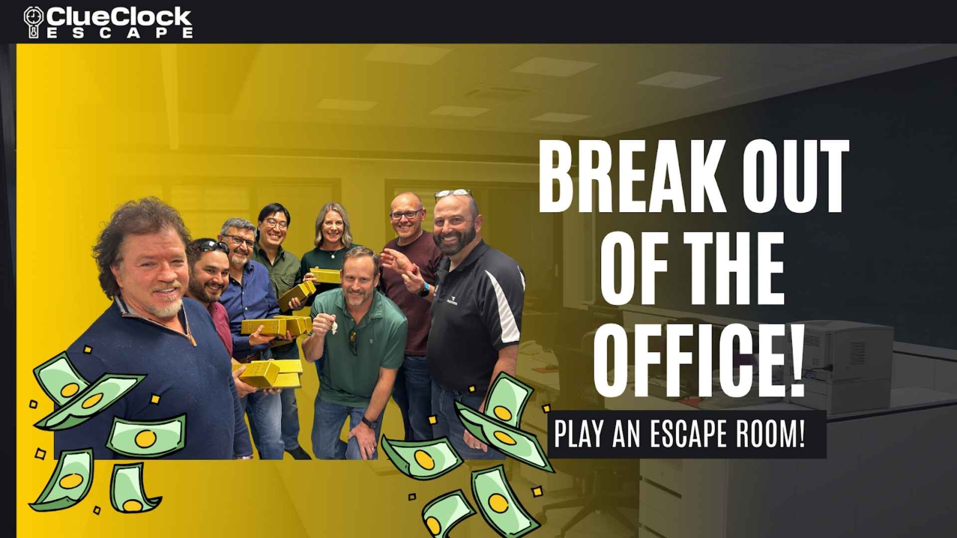 ClueClock Escape Room offers creative team building events in Castle Pines with special corporate rates.