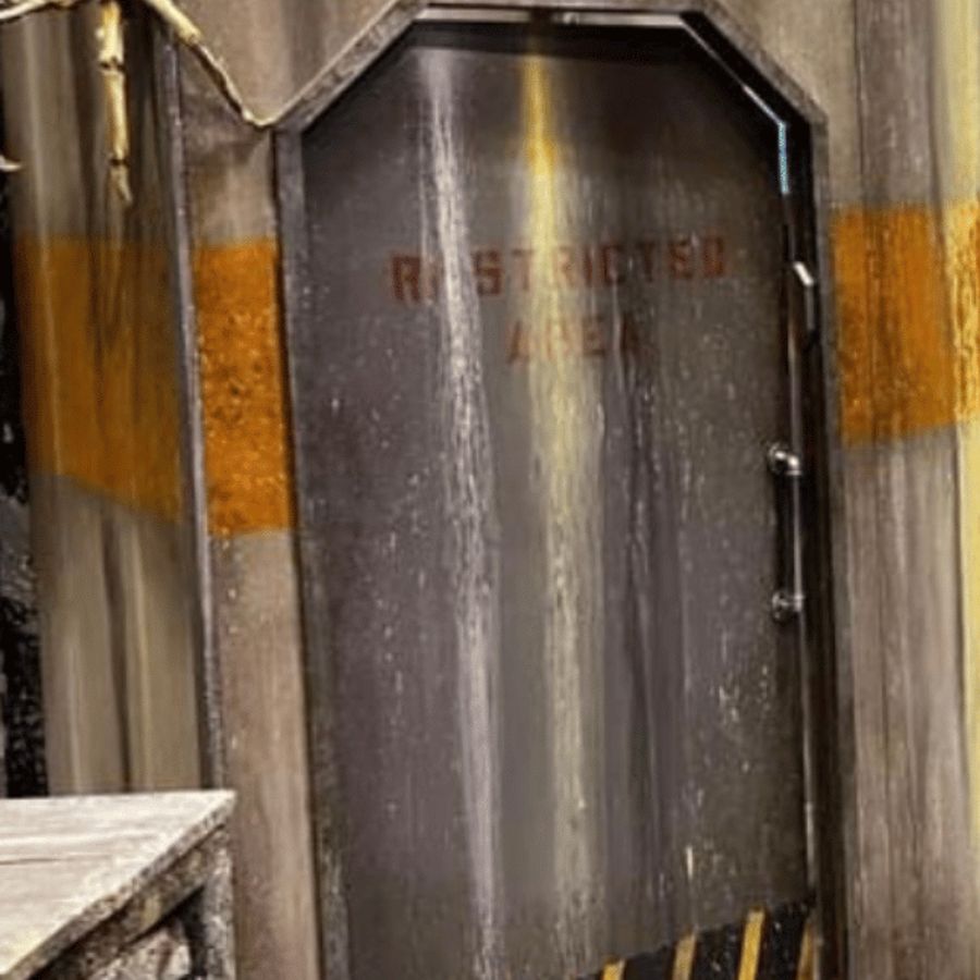 Restricted access door inside the Alien Escape outpost